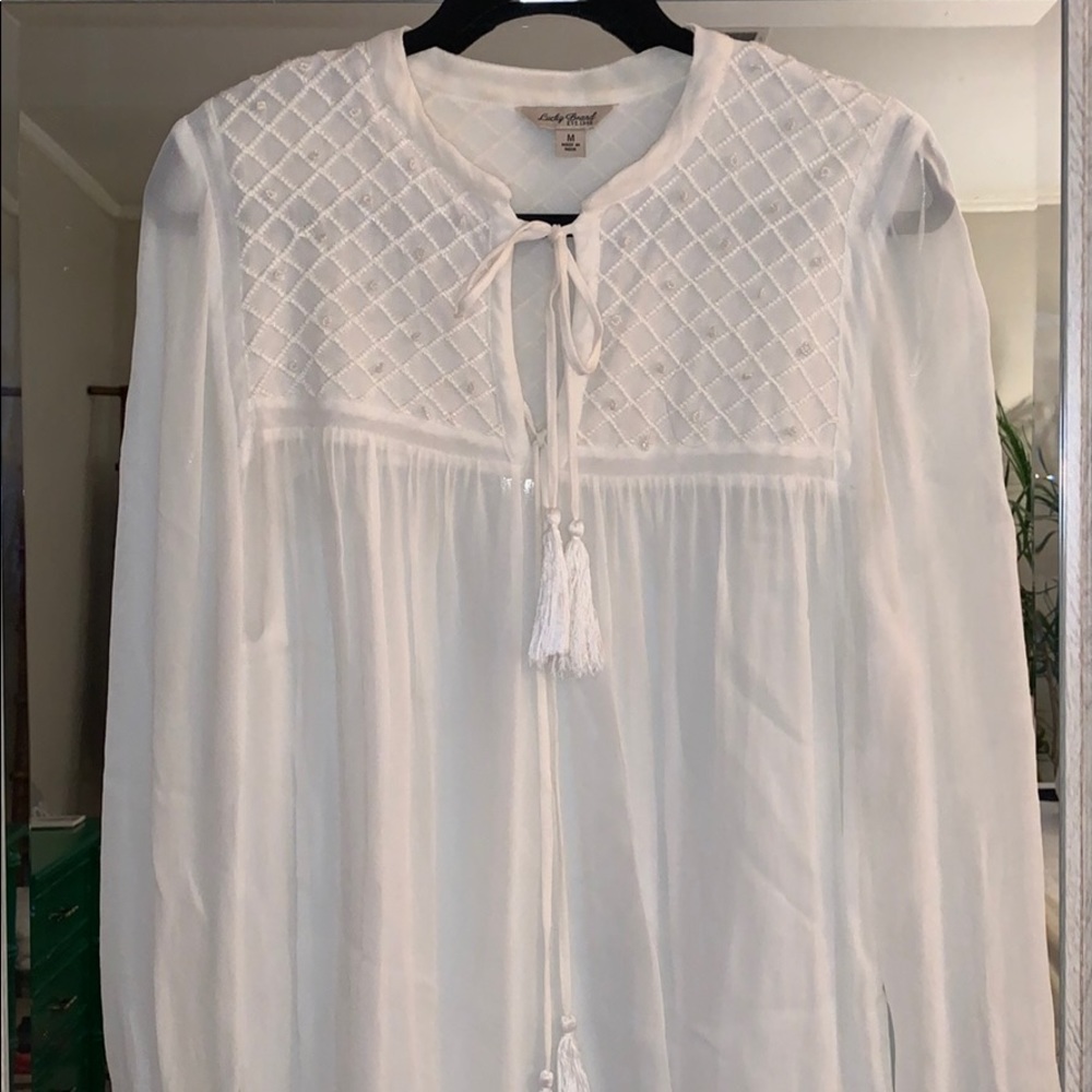 Long sleeve blouse